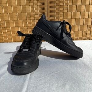 Nike Air Force 1s Black Youth Size 3